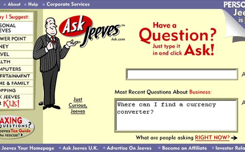 Ask jeeves